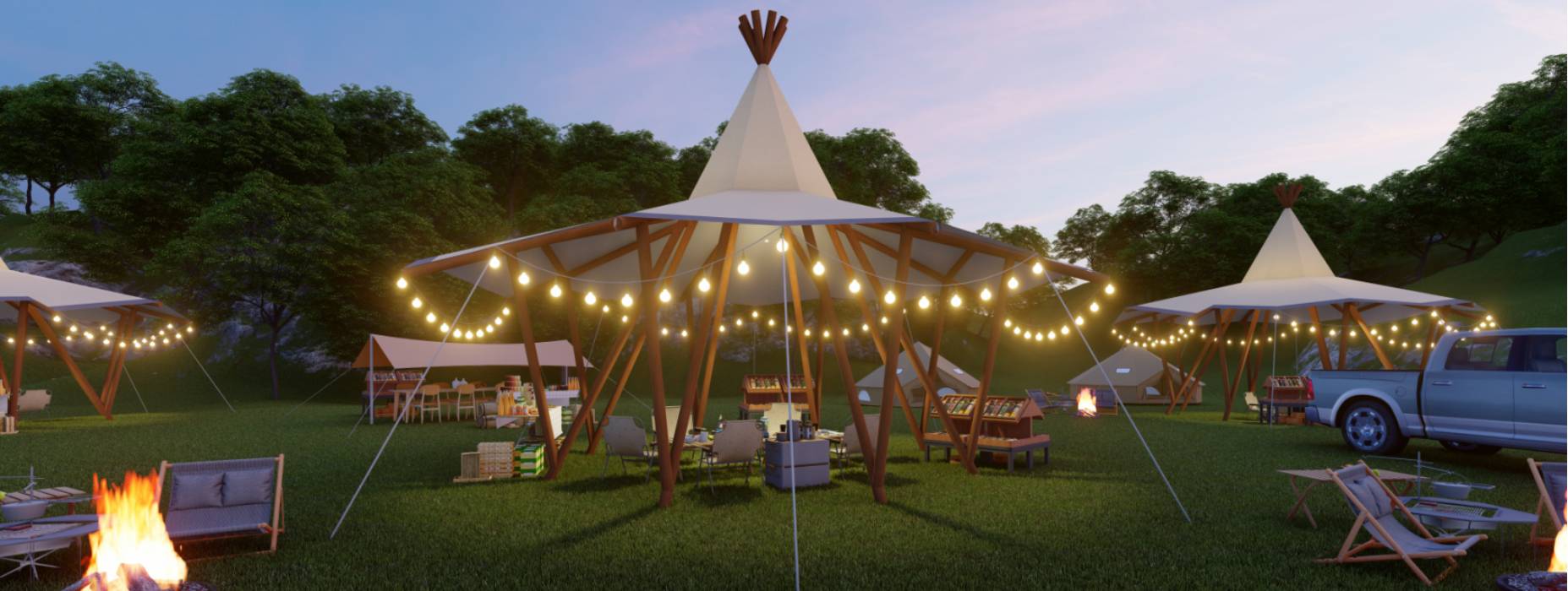 彰武县露营帐篷酒店厂家